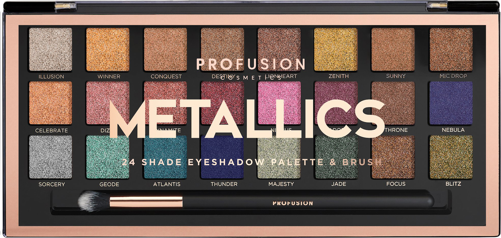 Profusion Cosmetics Profusion Artistry 24 Shade Eyeshadow Palette