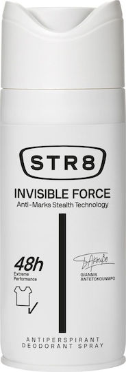 STR8 Invisible Force Giannis Antetokounmpo Antiperspirant Αποσμητικό 48h σε Spray 150ml