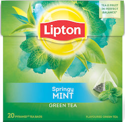 Lipton Green Tea Mint 20 Bags