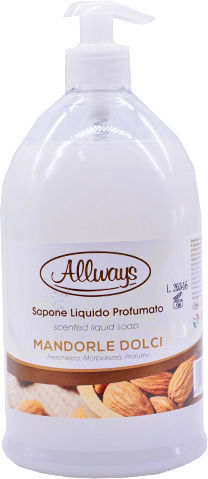 Allways Liquid Hand Soap with Pump Almond 1000ml