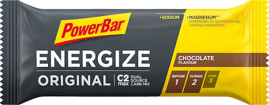 PowerBar Energize Original Bar Μπάρα Ενέργειας με Σοκολάτα 55gr