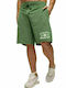 Bodymove -1 Sportliche Herrenshorts Grün