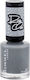 Rimmel London 60 Seconds By Rita Ora Gloss Nail Polish Quick Dry Gray 8ml