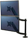 Fellowes Platinum Desktop Stand for 2 Monitors up to 27" with Arm