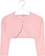 Mayoral Kids Bolero Jacket Pink