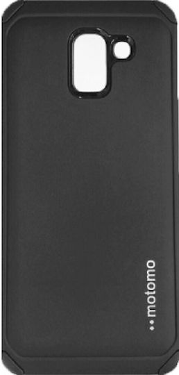 Motomo Tough Armor Back Cover Πλαστικό Μαύρο (Galaxy J6)