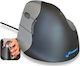 Bakker Elkhuizen Evoluent 4 Wired Mouse for Left-handed Gray