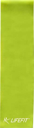 Lifefit FlexBand Resistance Band Elastic Band Hard Green 1.2m