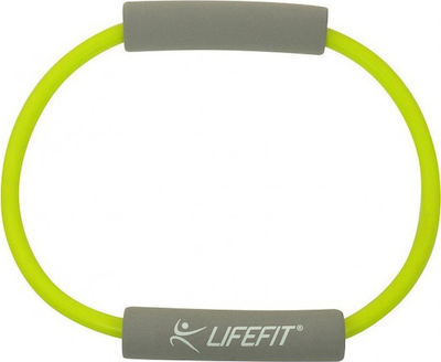 Lifefit Resistance Tubing Loop Band with Handles Green