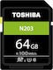 Toshiba N203 SDXC 64GB Class 10 U1 UHS-I