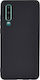 Umschlag Rückseite Silikon 0.3mm Schwarz (Huawei P30)