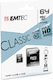 Emtec Classic microSDXC 64ГБ Клас 10 UHS-I с адаптер