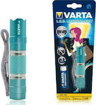 Varta Φακός LED Αδιάβροχος με Μέγιστη Φωτεινότητα 19lm Lipstick Light 16617101421 Turquoise