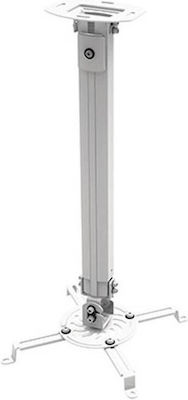 Techly Suport Proiector Plafon ICA-PM-18M cu Sarcină Maximă 13kg Argint