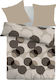 Fylliana Mic Mac Tagesdecke Einzelbett aus Polyester Beige 160x215cm