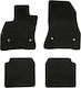 Lampa Set of Front and Rear Mats 4pcs for Fiat 500L BMW X1 2021+ Black