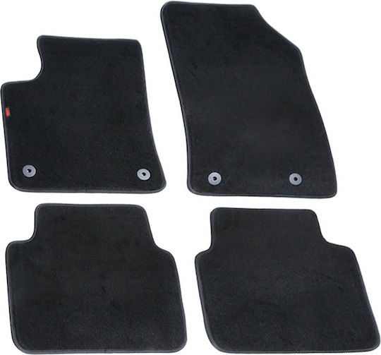 Lampa Set of Front and Rear Mats 4pcs for Opel Crossland X Black