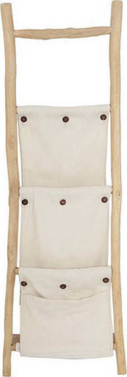 Soulworks Wooden Magazine Rack White 50x150cm