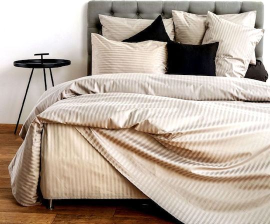 SB Home Lusso Σετ Υπέρδιπλο 4τμχ 250x280εκ. Taupe