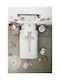 Snurk Ballerina Conținut set Husă de pilotă pentru copii Single cu față de pernă Alb 135x200cm
