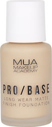 MUA Pro Base Long Wear Matte Finish Течен грим 130 30мл