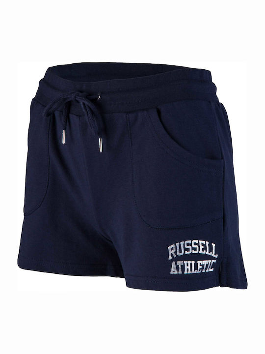 Russell Athletic Classic Printed Women's Sporty Shorts Blue