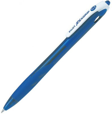 Pilot Rexgrip Pix Pix cu bilă 0.7mm cu cerneală Albastru