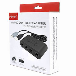 Nintendo Controller Adapter for Switch Black Nintendo Controller Adapter for Switch Black