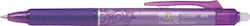 Pilot Frixion Ball Clicker Pen Gel 0.5mm with Purple Ink