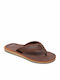 Quiksilver Carver Nubuck Leder Herrensandalen in Braun Farbe