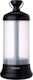 Herzberg Led Lantern Rechargeable for Camping Black with Magnetic Base 5W