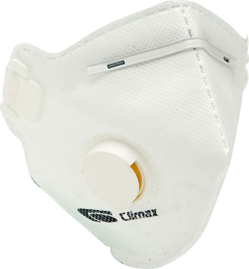 Climax 1730 FFP3 NR Protective Mask FFP3 with Valve White 1pcs