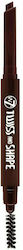 W7 Cosmetics Brow Twist Shape Eye Brow Pencil Μ...