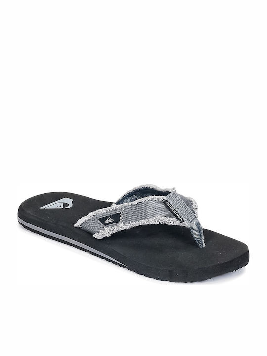 Quiksilver Monkey Abyss Men's Flip Flops Anatom...