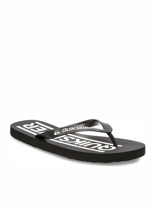 Quiksilver Java Wordmark Men's Flip Flops Black