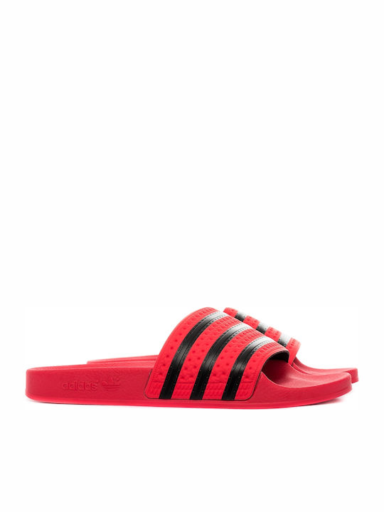 adidas Adilette Slides σε Κόκκινο Χρώμα