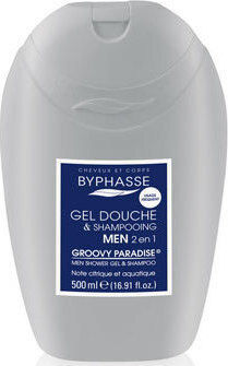 Byphasse Men Shower Gel 2 in 1 Αφρόλουτρο σε Gel για Άνδρες & Άρωμα Ωκεανός 500ml