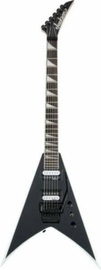 Jackson JS32 King V Chitară Electrică Flying V cu HH Configurație Doze Black / White