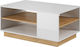 Rectangular Coffee Table Wooden White L100xW60xH45.5cm.