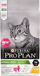 Purina Pro Plan Sterilised Adult Optidigest Hrană Uscată pentru Pisici Adulte Sterilizate cu Sistem Gastrointestinal Sensibil cu Pui 1.5kg