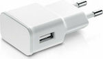 Wall Adapter with USB-A port in White Colour (14858)