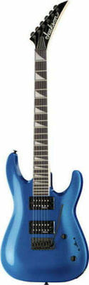 Jackson Electric Guitar JS Series Dinky Arch Top JS22 DKA with HH Pickups Layout, Tremolo, Amaranth Fretboard in Metallic Blue