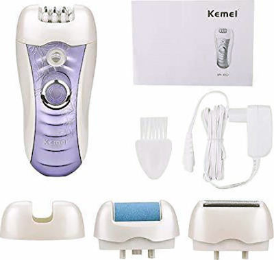 Kemei 3-in-1 Σετ Αποτρίχωσης Epilator για Σώμα & Μπικίνι KM-3012