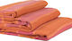 Silk Fashion Throws Set 3 pcs 1505 Orange