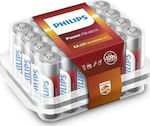 Philips Power Αλκαλικές Μπαταρίες AA 1.5V 24τμχ
