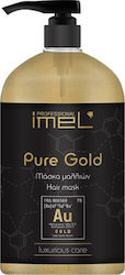 Imel Pure Gold Hair Mask Haarmaske für Reparatur 1000ml