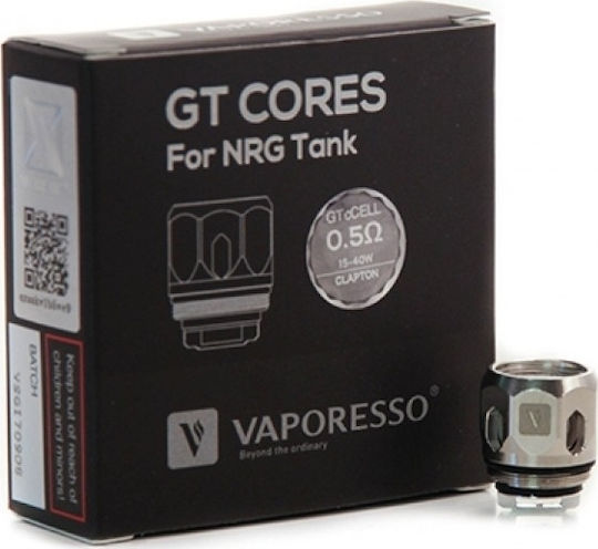 Vaporesso GT Cores Αντιστάση Ηλεκτρονικών Τσιγάρων 0.5ohm (RDL)
