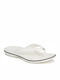 Crocband Men's Flip Flops Anatomic White