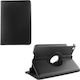 Volte-Tel Rotating Stand Synthetic Leather Flip Cover Black (2)