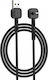 Awei CL-65 Angle (90°) USB-A to Lightning Cable Black 1m